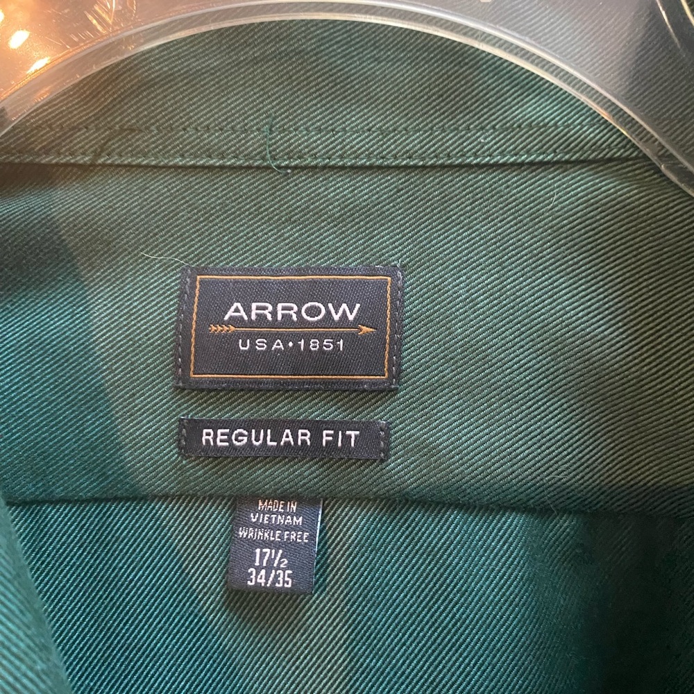 Arrow Men's Classic Green Shirt Jacket